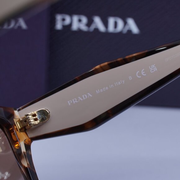 Prada PR24ZSF 07R0A6 Square Sunglasses – Caramel Havana main image 5